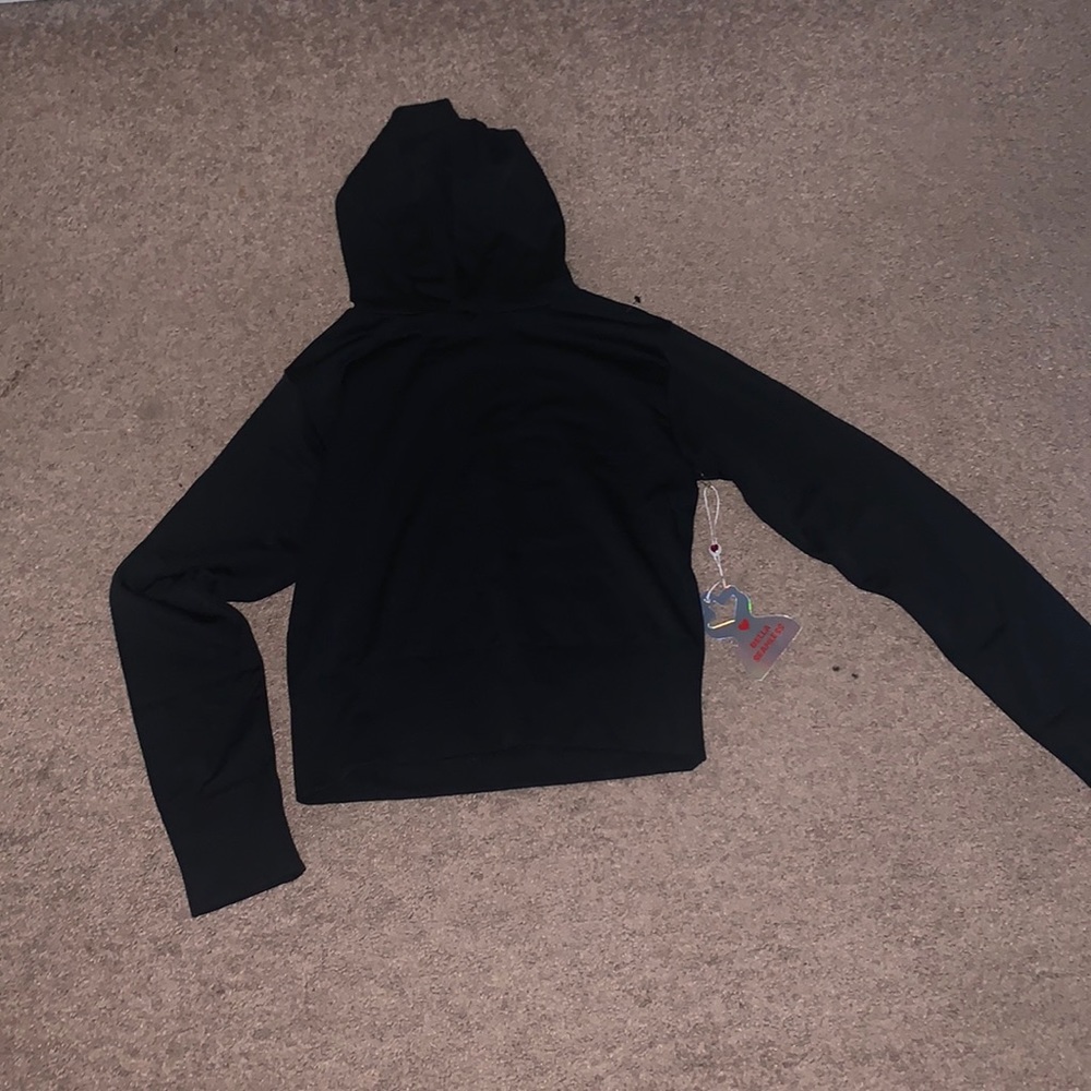 Black never worn seamless hoodie